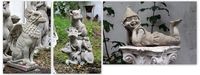 Garten Dekoration - Stein Figuren